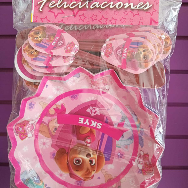 PLATOS Y CUCHARAS CUMPLEAÑOS